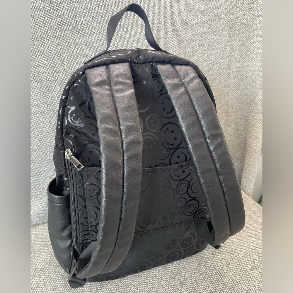 Steve Madden Black Embossed Backpack - Picture 13 of 16